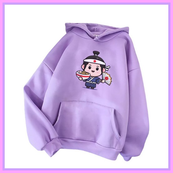 Jaket Sweeter Anak Bordir Nama/Jaket Anak Nama/Jaket Nama/Hoodie Anak Sweater Anak Perempuan Ramen B
