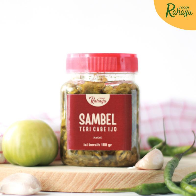 

Sambal Teri Ijo 180gr / Sambal Rumahan / Resep Rahayu