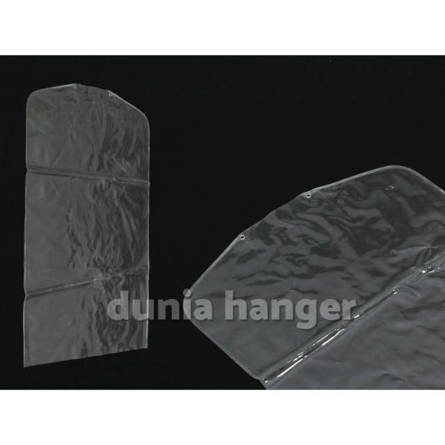 Cover plastik baju KAOS 55cm x 80cm