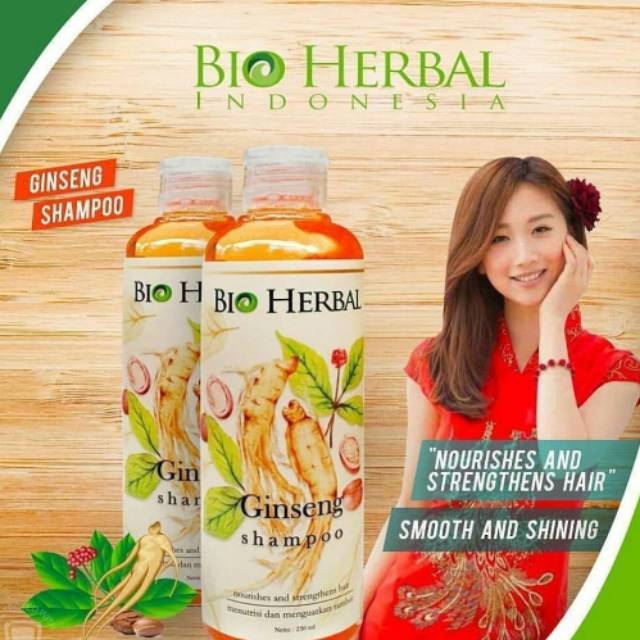 BIO HERBAL GINSENG SHAMPOO SHAMPOO GINSENG BIO HERBAL SHAMPOO HERBAL PENYUBUR RAMBUT