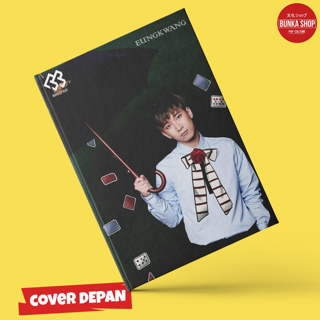 

Note Book Musik Korea Kpop BTOB Eungkwang Hardcover A5 Buku Tulis Catatan Murah Jurnal Agenda Planner