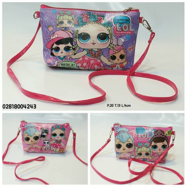 Tas selempang anak karakter