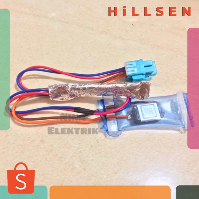 DEFROST KULKAS BIMETAL LG + FUSE LUAR / BIMETAL KULKAS LG / FUSE KULKAS LG