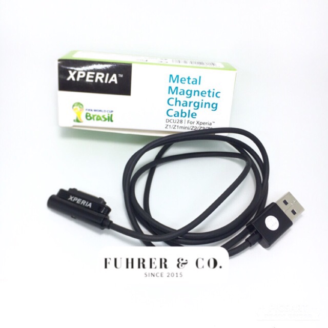 Cable Kabel Charger Metal Magnetic Sony Xperia Z1 Z1mini Z2 Z3 Z ultra ORIGINAL