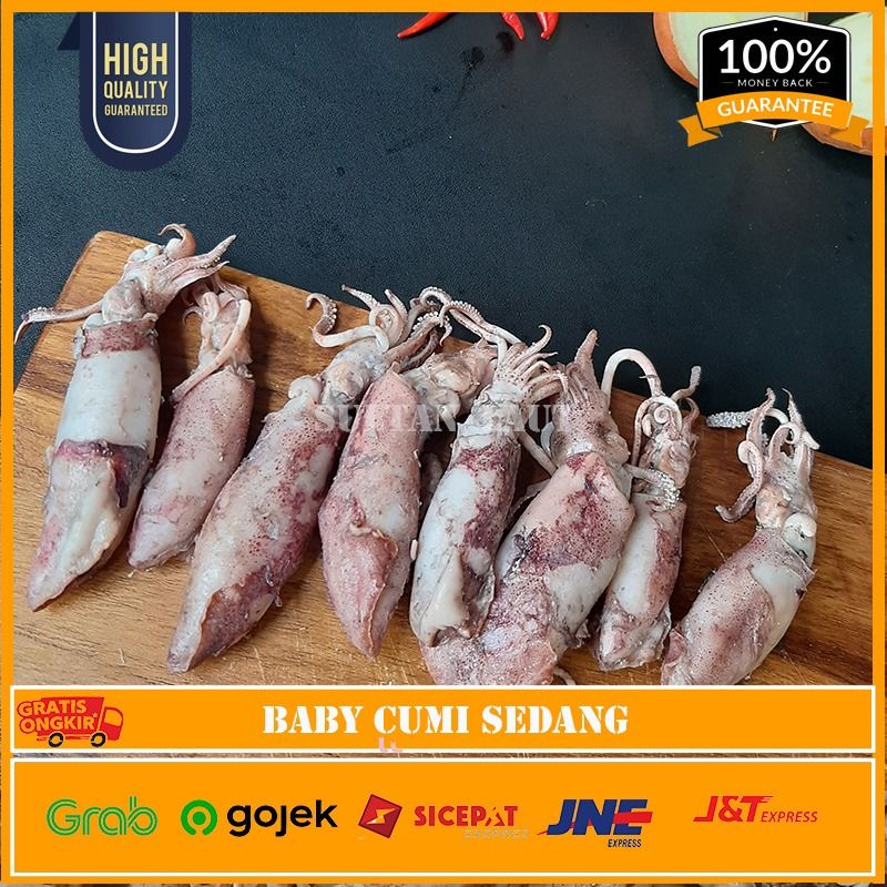 

baby cumi asin baby size sedang semi kering premium 500gr istimewa