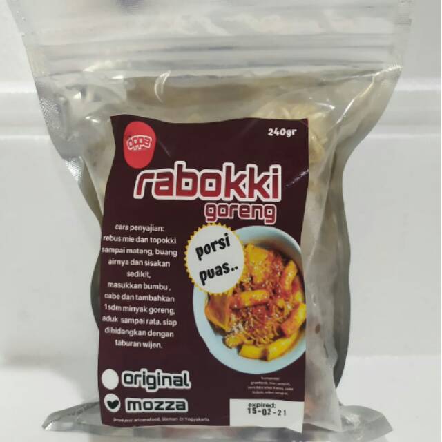 

RABOKKI GORENG MOZA