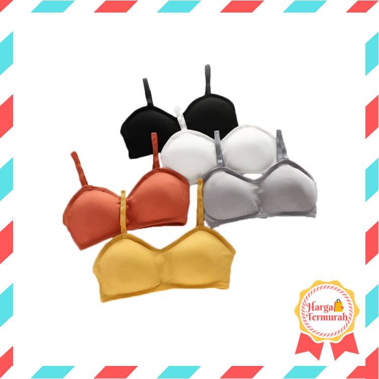 Harga Termurah - F471 BRA/BH Tanpa Kawat Bahan Halus /  Pakaian Dalam Wanita /  Pakaian Atas Wanita