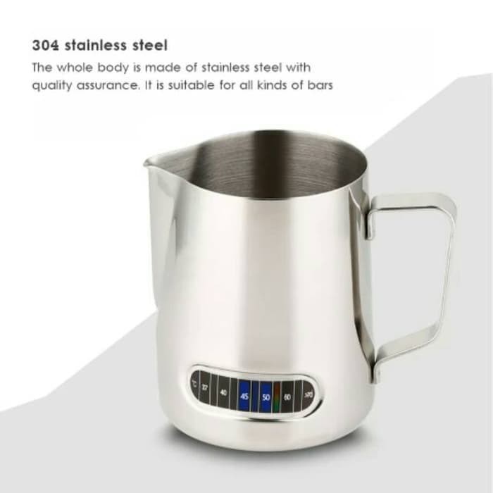 Profesional termometer Milk Jug 600ml stainless Latte art jug 2183