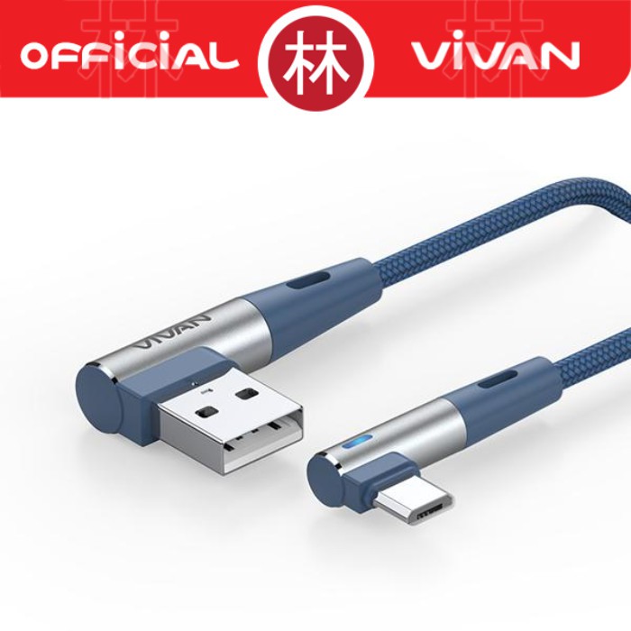 Vivan BWM100S Gaming Data Cable Micro USB 2.4A