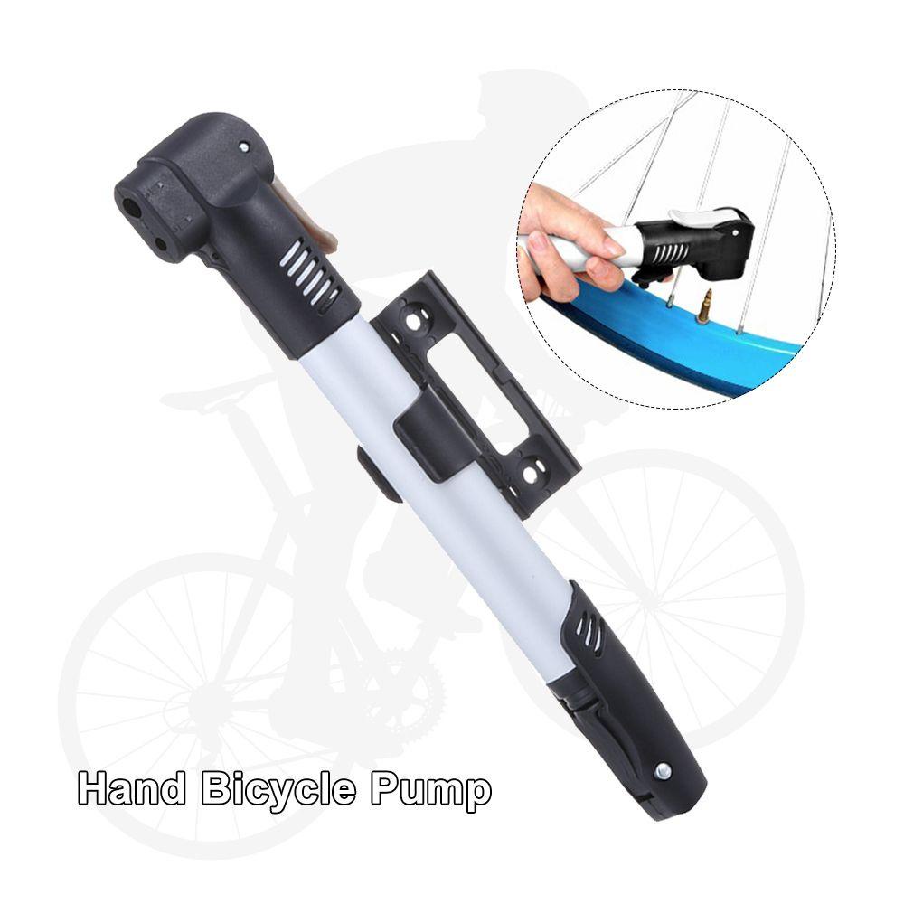 Populer Pompa Sepeda Tangan MTB Alat Dengan Holder Sport Peralatan Ban Paduan Aluminium Bola Tire Inflator