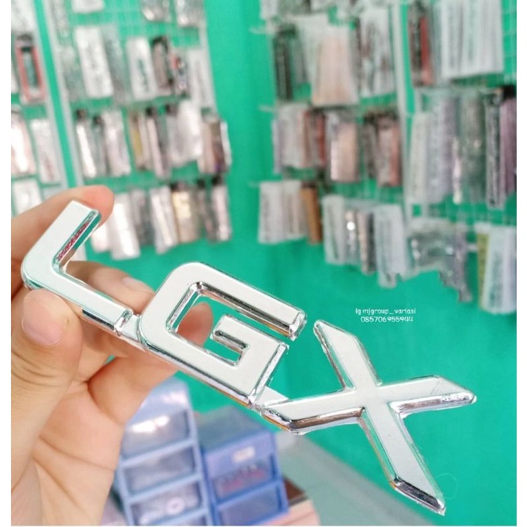 Emblem logo toyota kijang LGX / SGX ukuran original bagasi
