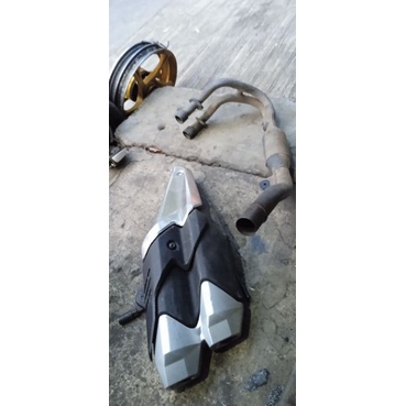Knalpot standar CBR 250RR original full system mulus sss