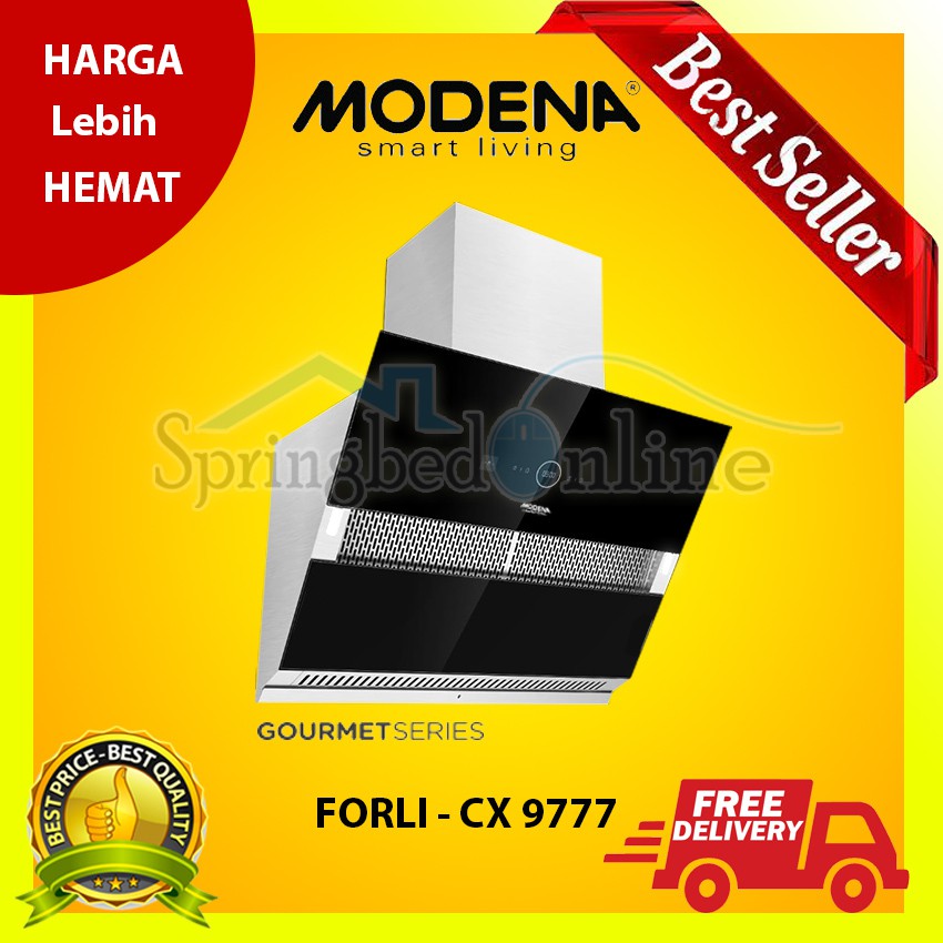 Modena Chimney Hood 90cm - CX 9777 - Harga Pabrik