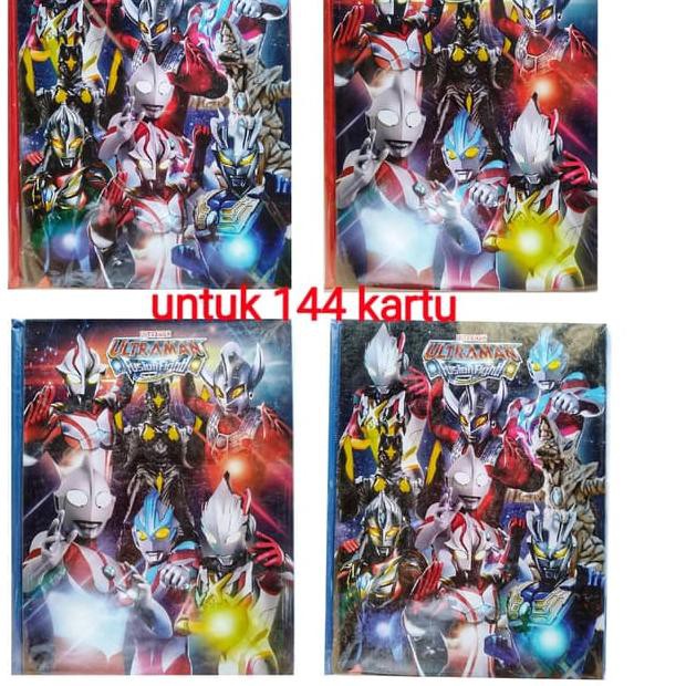 

SEN304 Album Kartu Ultraman Trading Jumbo Besar 144 Slot *22