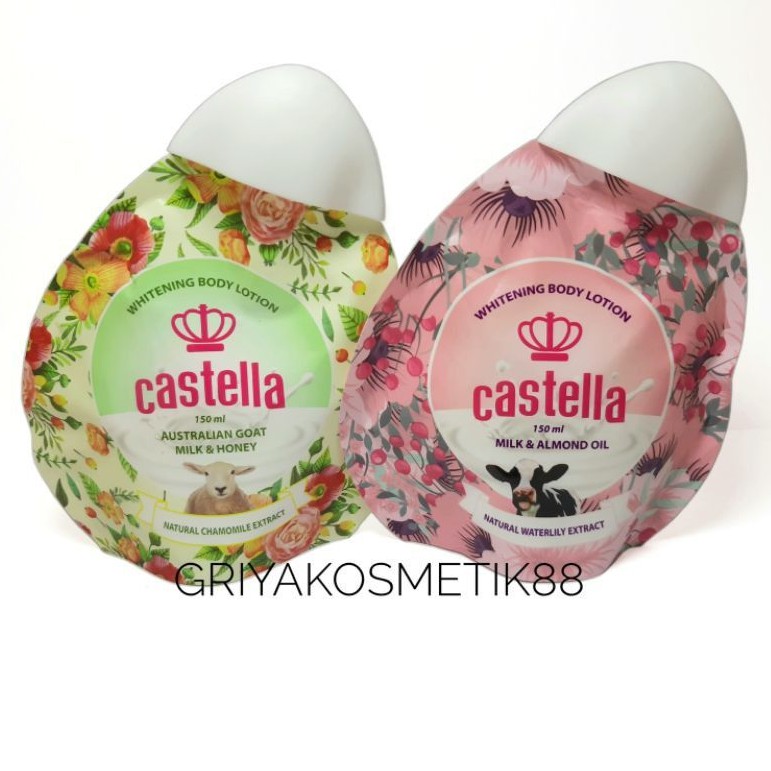 CASTELLA WHITENING BODY LOTION BPOM 150ML