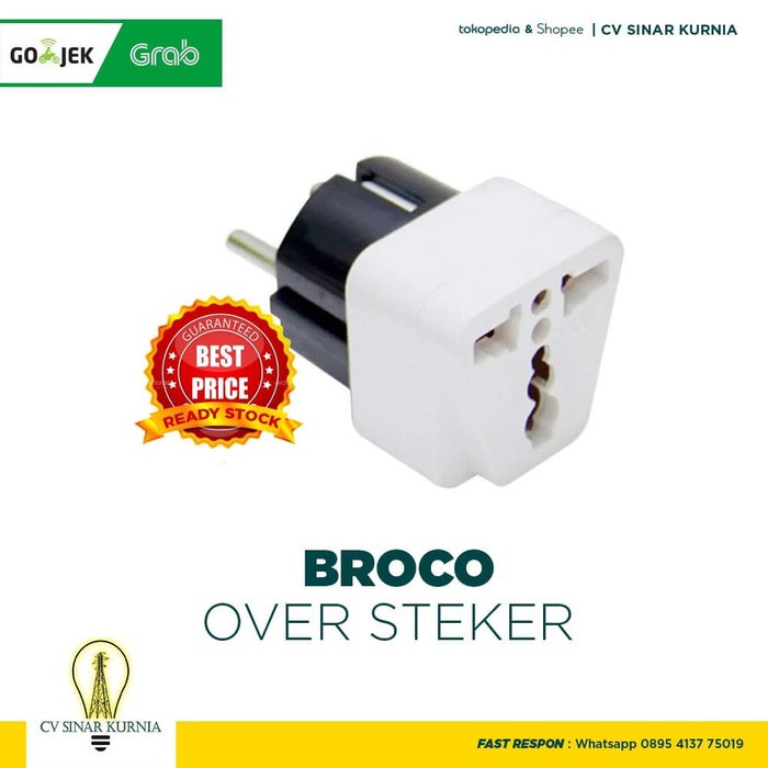 BROCO OVER STEKER UNIVERSAL PUTIH 13910 Oversteker Wanpro 1391055