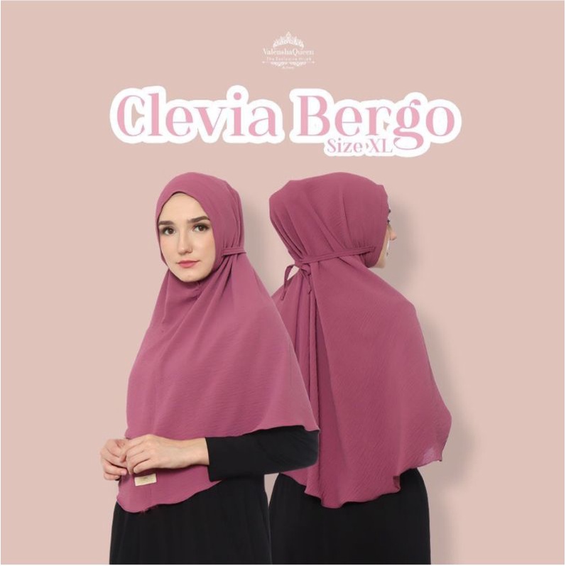HIJAB CLEVIA XL ORIGINAL VALENSHA QUEEN