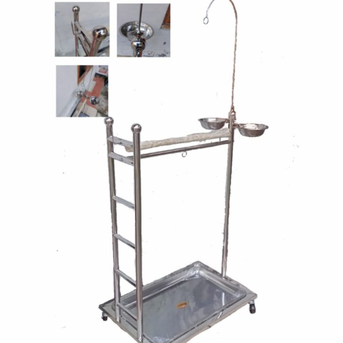 Tangkringan Burung Kakak Tua/Macaw/Parrot