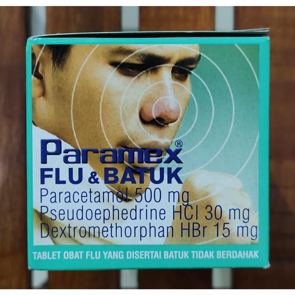 Paramex 4 Tablet / Paramex Sakit Kepala / Flu dan Batuk / Nyeri Otot