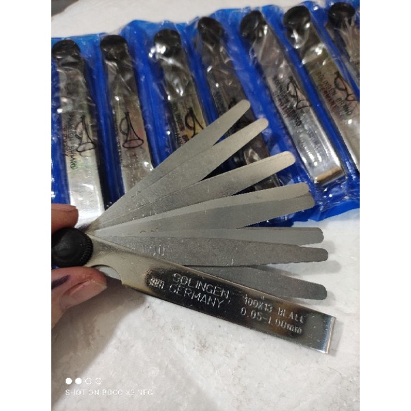 FULLER GAUGE 13 BLADES /PENGUKUR KLEP 13 UKURAN ( 0,5MM - 1MM)