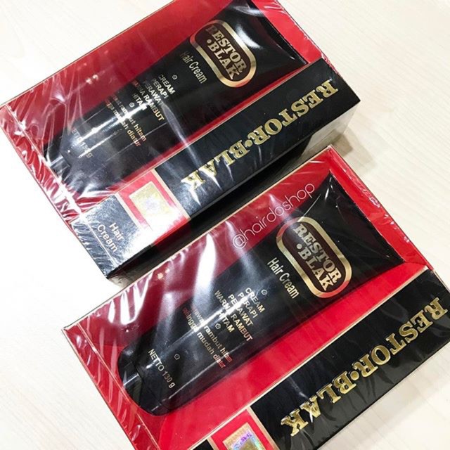 Restor Blak 130 Gr - Pewarna Rambut Hitam