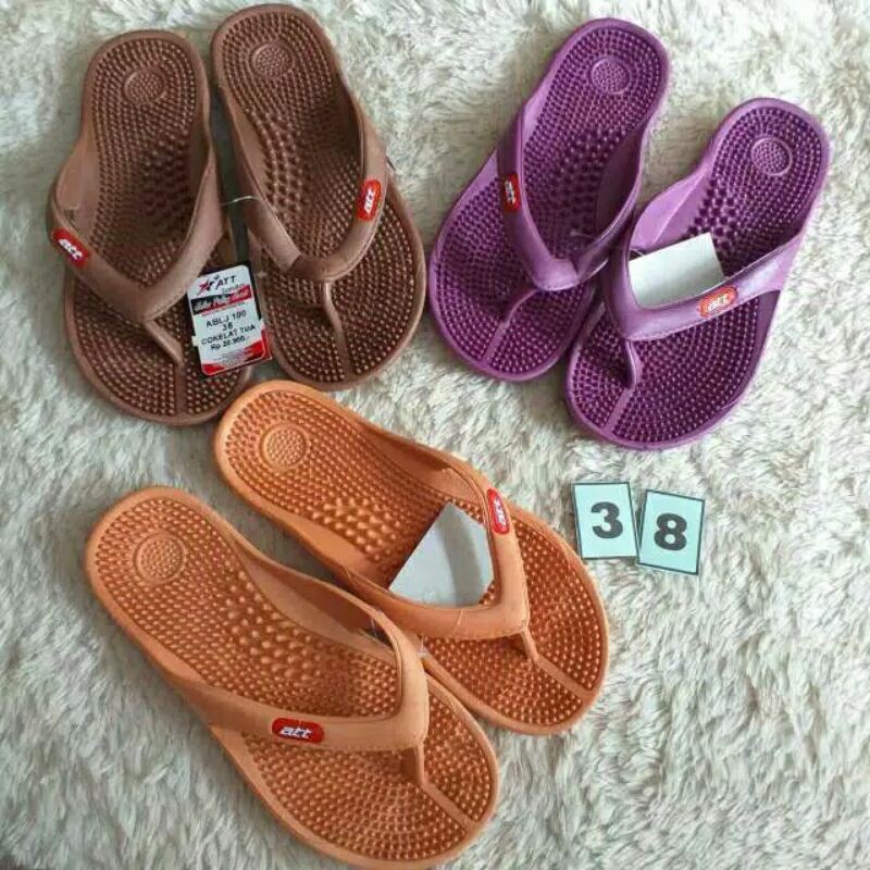 SANDAL KARET DURI SANDAL REMATIK KARET ATT SANDAL JEPIT DURI REMATIK