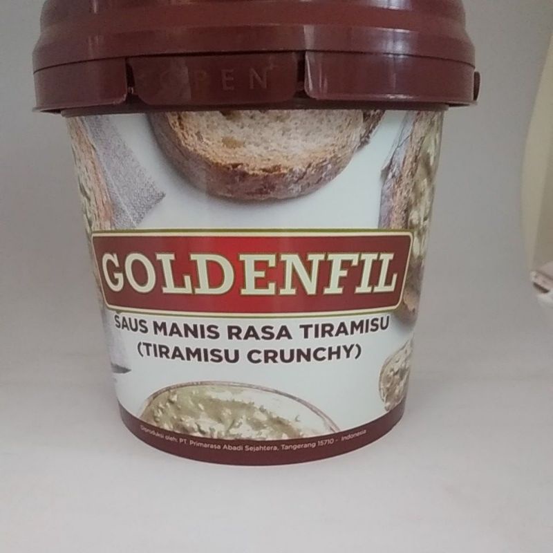

Goldenfil Tiramisu Crunchy 1Kg !! HALAL!! PROMO