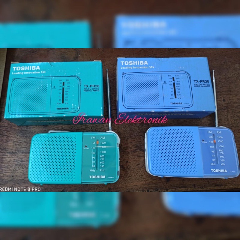 Toshiba Radio Portable TX PR20 TXPR20 AM FM Radio PROMO MURAH