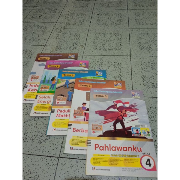 Buku Pembelajaran Interaktif Lks Tematik Kelas 4 SD/MI media pressindo