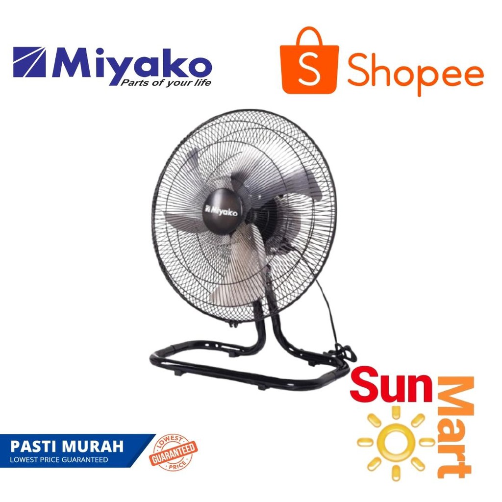 PROMO Kipas Angin KLB 18 Duduk Desk Fan  Alumunium  Miyako 18&quot;