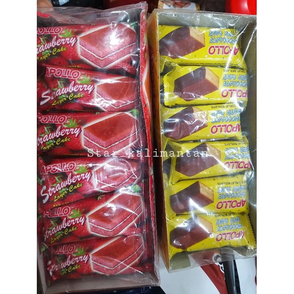 

APOLLO CAKE MALAYSIA , LAYER CAKE HALAL , BOLU COKLAT APOLLO , BOLU STRAWBERRY