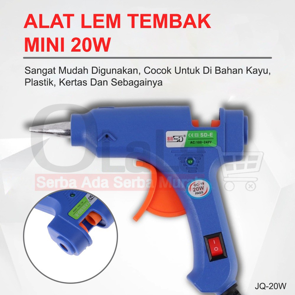 Alat Lem Tembak Glue Gun 20W 40W JQ-20W