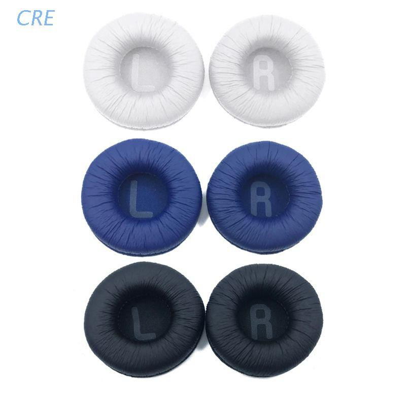 CRE  1 Pair Replacement foam Ear Pads pillow Cushion Cover for JBL Tune600 T500BT T450 T450BT JR300BT Headphone Headset 70mm EarPads