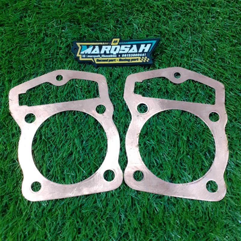 Paking Tembaga Kop Head Jaguar Paking Kop Head Tembaga Jaguar Tebal 0,5 & 0,8 PISTON STD