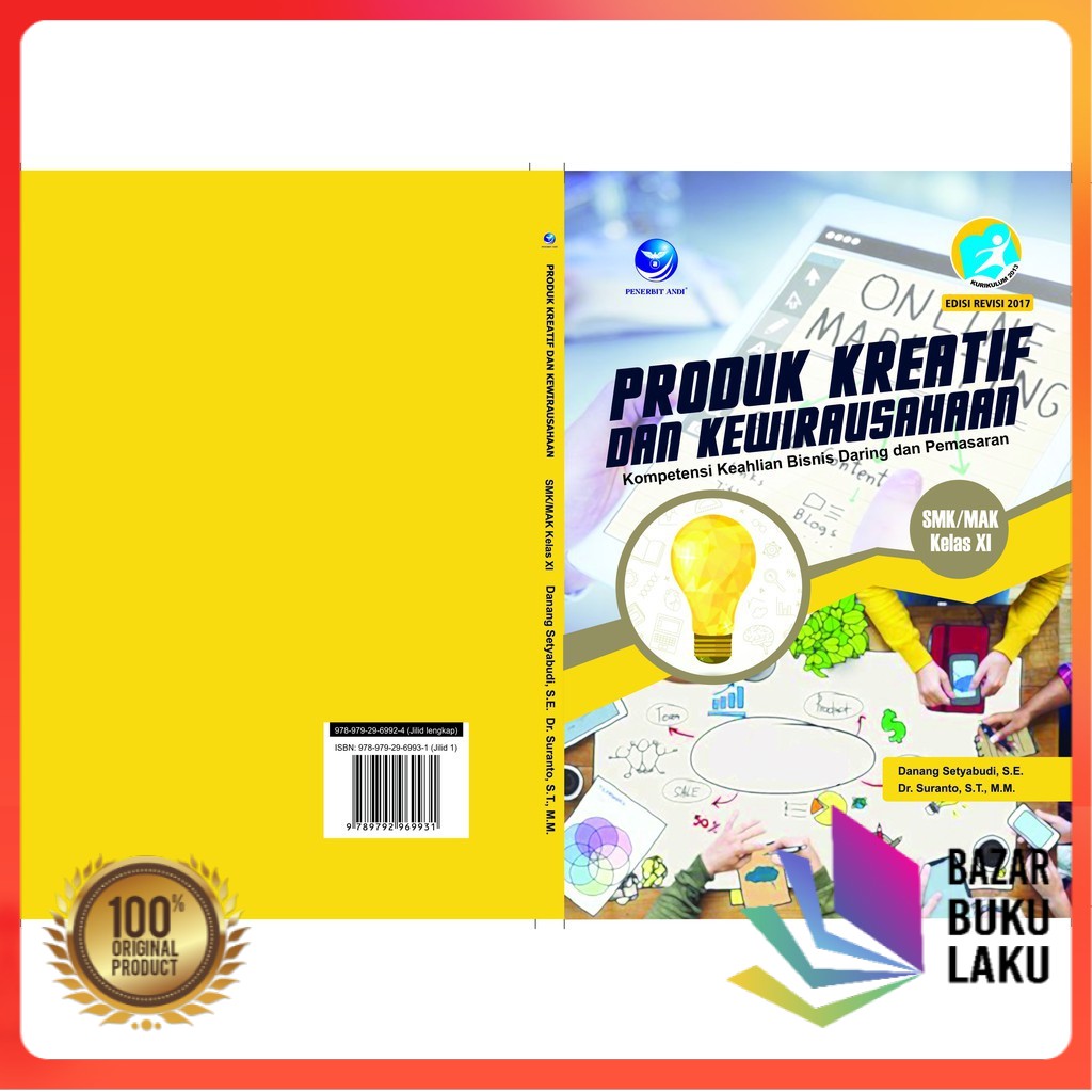 Jual Buku Produk Kreatif Dan Kewirausahaan Kompetensi Keahlian Bisnis