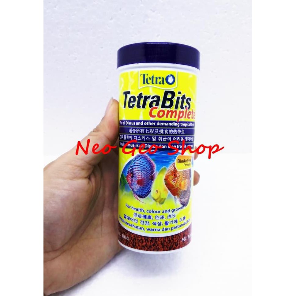 

makanan pakan ikan Tetra Bits tetrabits Complete Granules 93gr / 300ml
