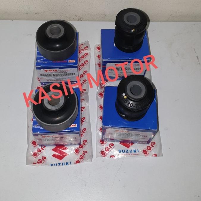 Sparepart Mobil Bushing Arm Sayap Depan Besar Kecil Neo Baleno,X-Over/Sx4 Ori 1Set New Produk Rekome