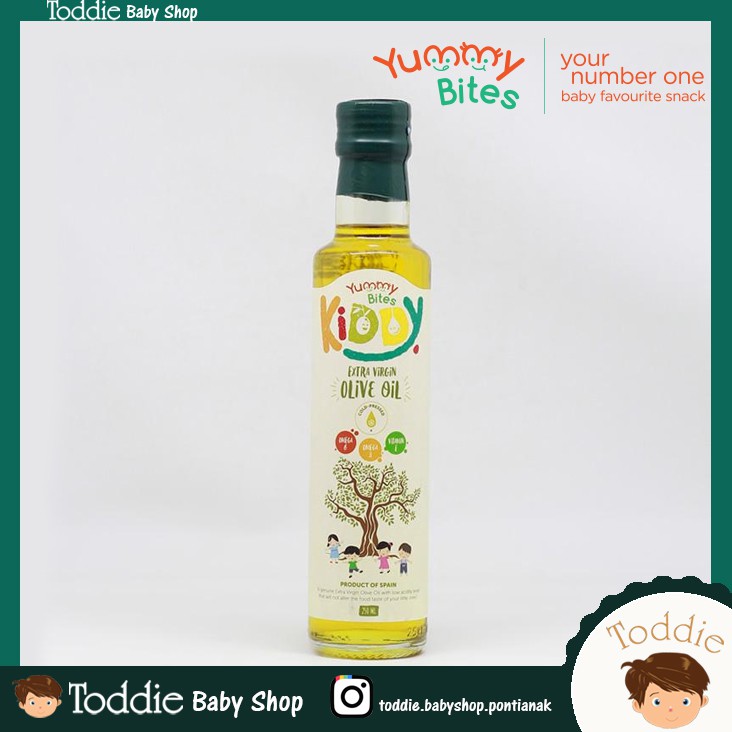 

Yummy Bites Kiddy Extra Virgin Olive Oil 250ml