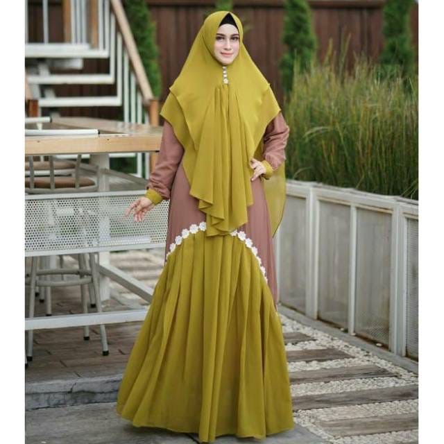 Zamila Syari Gamis Syari Busana Muslim Wanita Dress Zamila Syari Gamis Syari Busana Muslim Wanita Dress