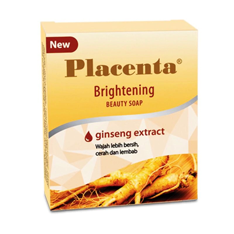 PLACENTA LIGHTENING SOAP GINSENG 80GR