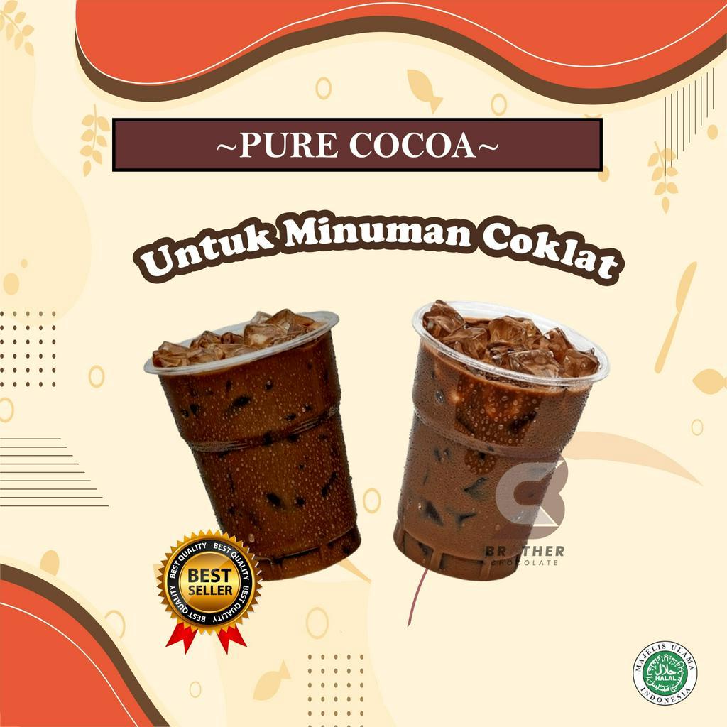 

PURE COCOA POWDER 100% COKLAT BUBUK MURNI JOKER PURE 500gr