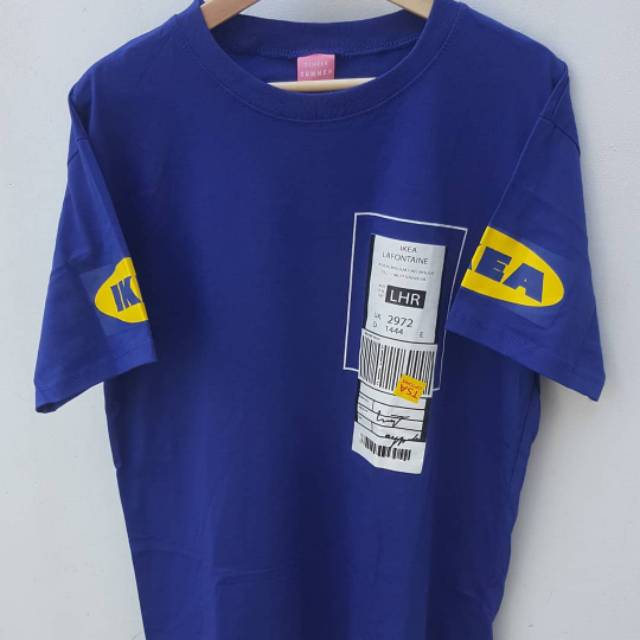 Kaos IKEA Biru