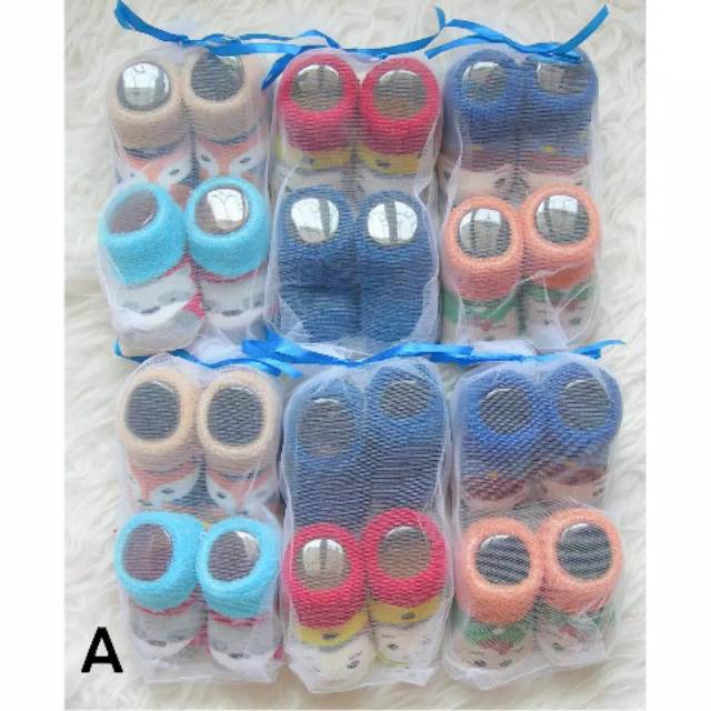  KAOS  KAKI  BAYI LUCU WINTEKU TERMURAH 1PASANG BELI 2PC 