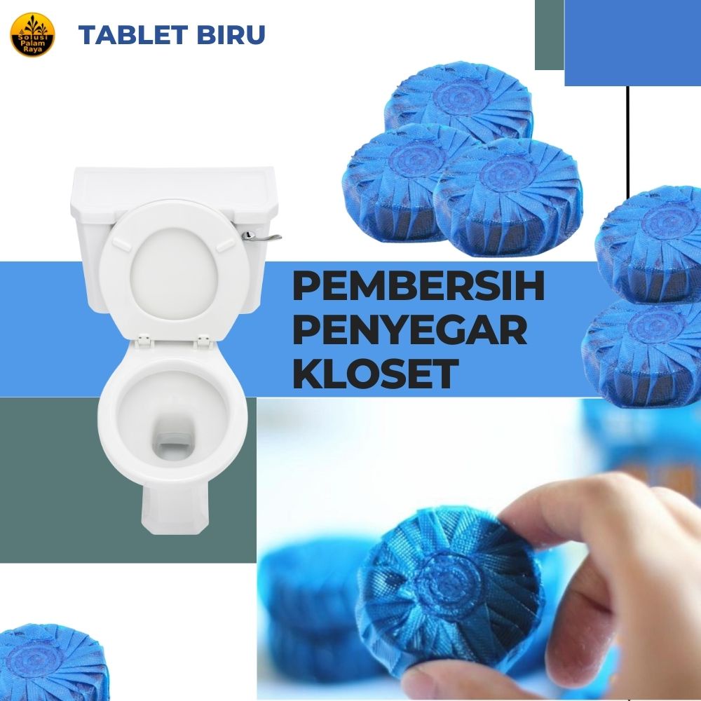 Jual Tablet Biru Pembersih Penyegar Kloset Toilet Cleaner Anti Kuman