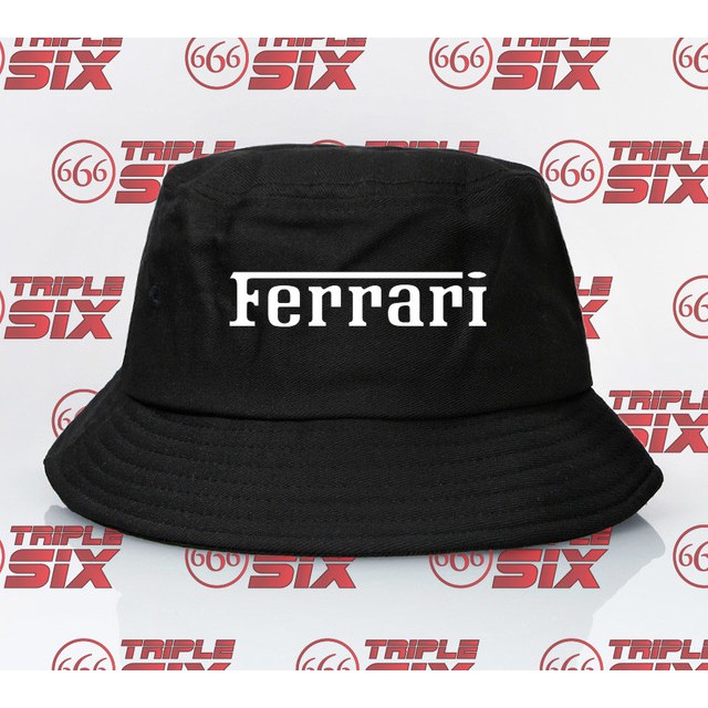 Topi Bucket Ferrari