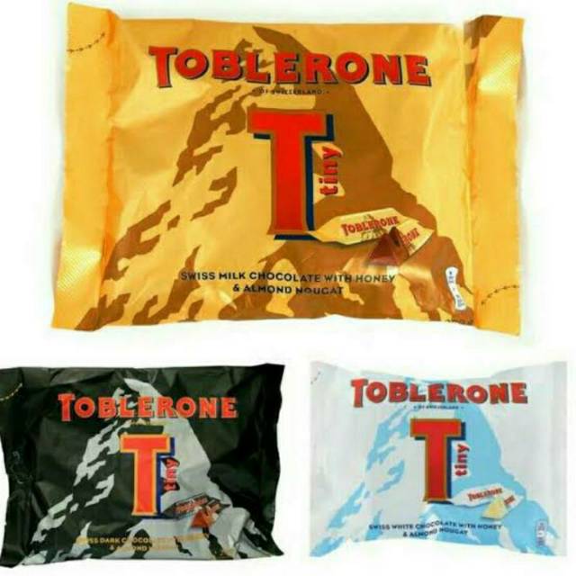 toblerone tiny made in swiss per pack