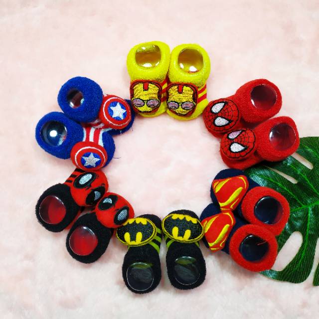 Kaos Kaki Baby Size 0-6bulan / Kaos Kaki Anak Bayi Boneka 3d Sni