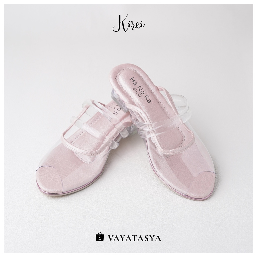 Vayatasya Ha No Ra | Kirei / Slip On Anak Perempuan | Sandal Sepatu Transparan