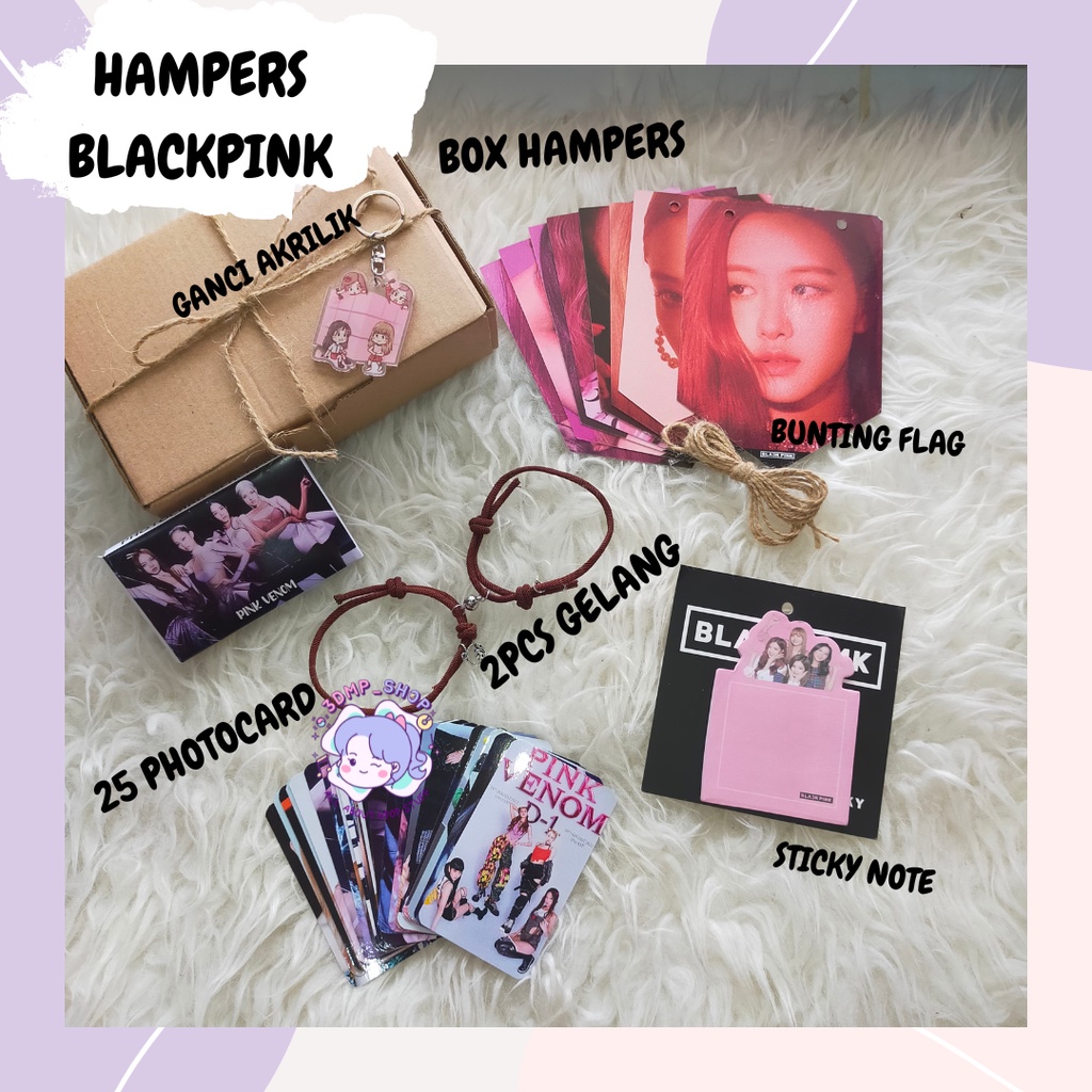 Hampers paket box BLACKPINK