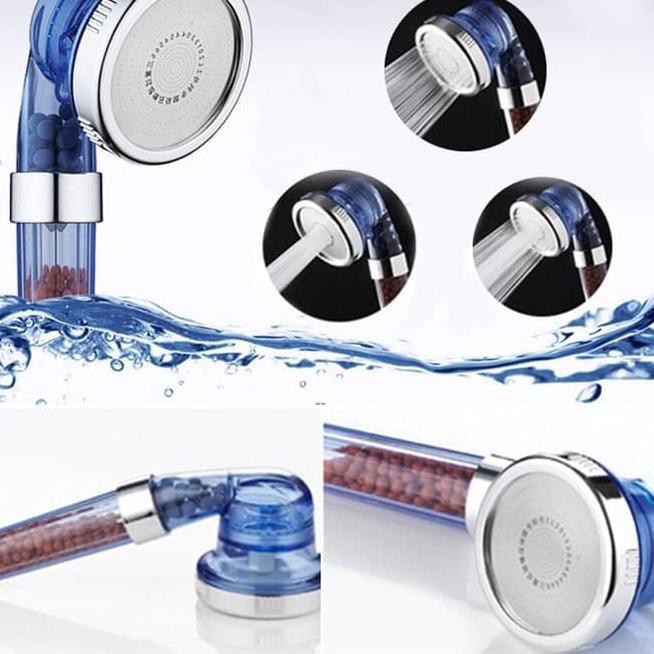 Ionic Kepala Shower Head Spa Ginetarr Plus Selang